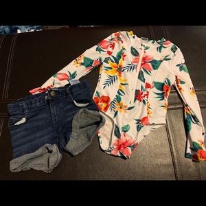 Toddler Girls Swim & Shorts Bundle